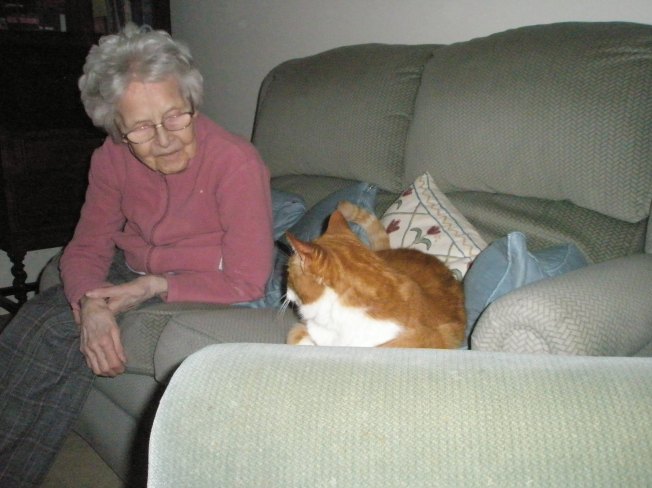 Mother and Cat 